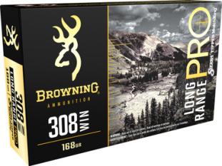 Browning Long Range Pro Match .308 Winchester 168gr Sierra MatchKing ...